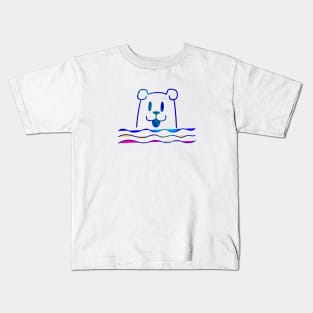 Swimming Dog Kids T-Shirt